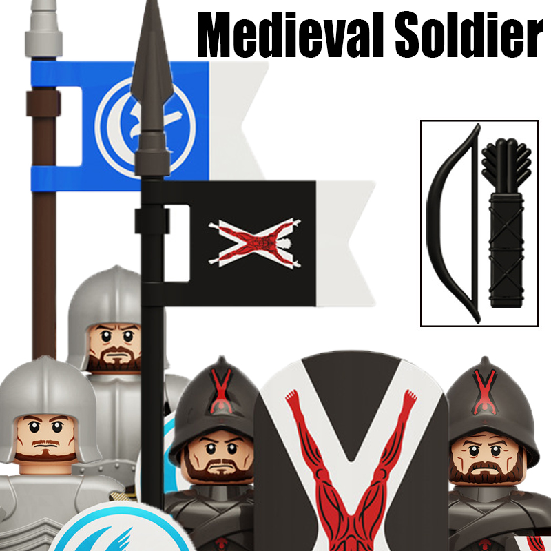 MOC Medieval Military Roman In - Lego Minifigure Holder ulasan dan harga