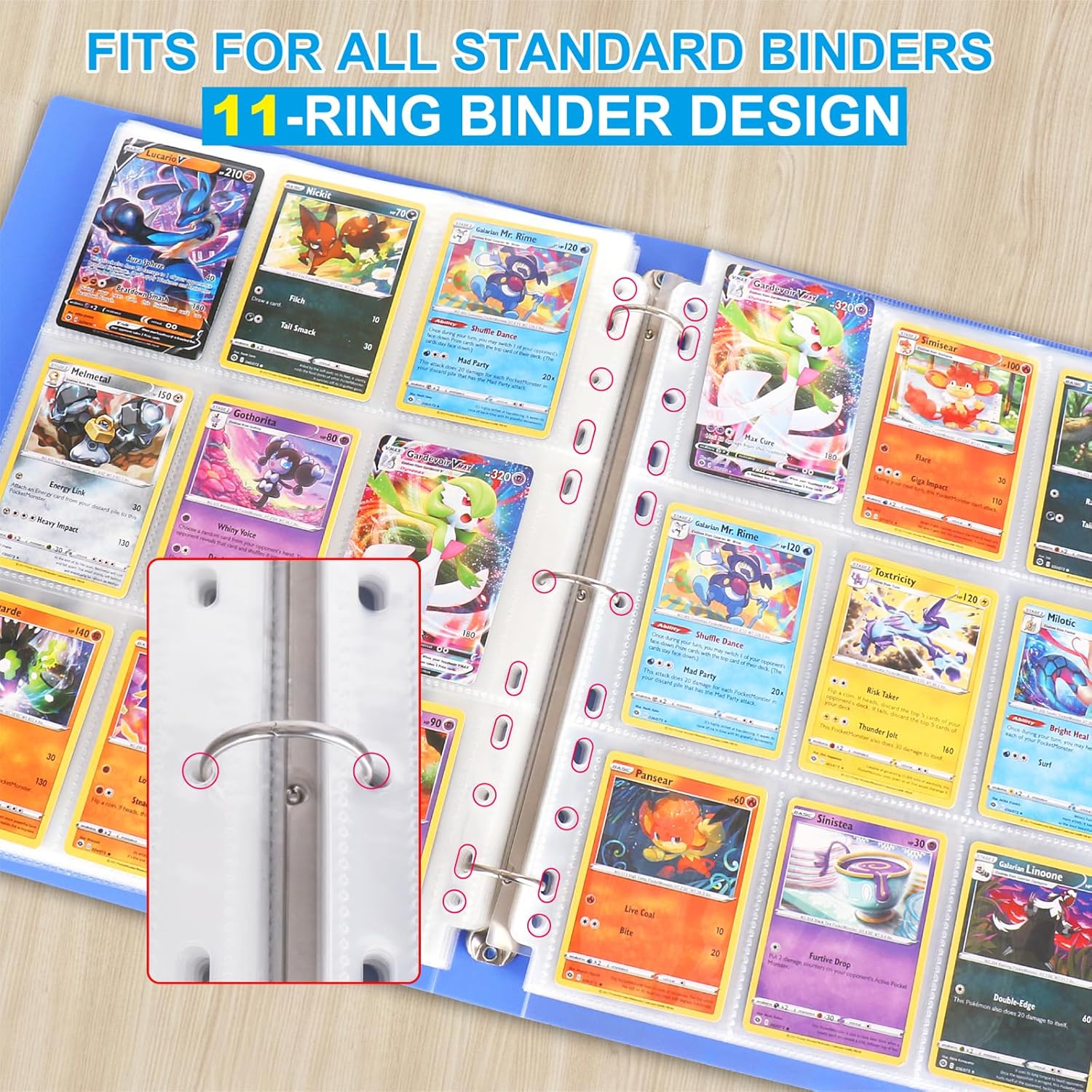 540 Pockets Double-Sided Tradi - Pokemon Binder Card ulasan dan harga