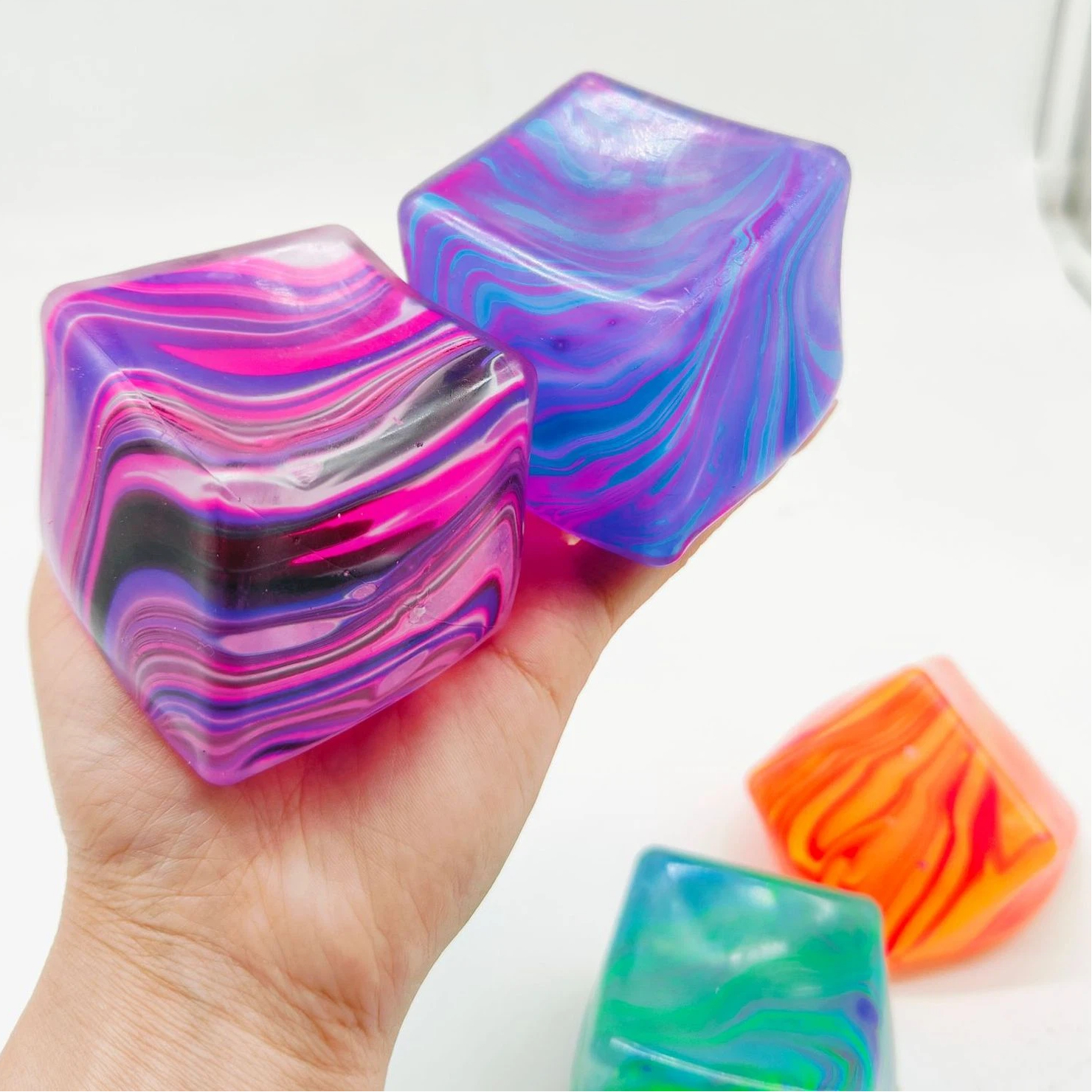 Needoh Soft and Glutinous Sens - Fidget Cube Original ulasan dan harga