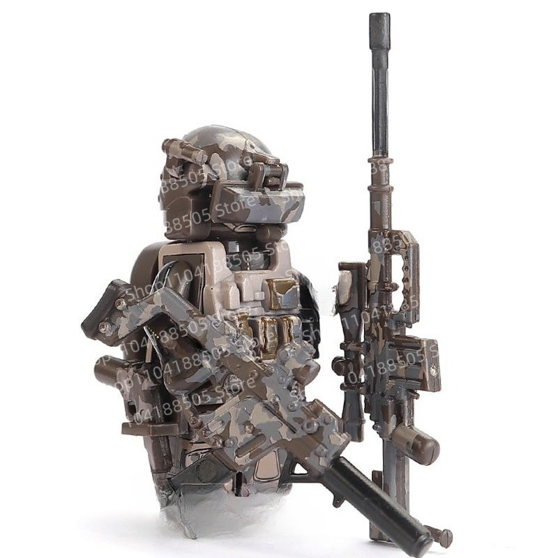 MOC Third-party Special Forces - Lego Minifigure Holder ulasan dan harga