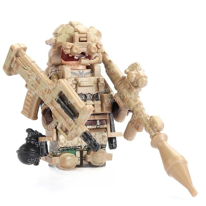 MOC Third-party Special Forces - Lego Minifigure Holder ulasan dan harga