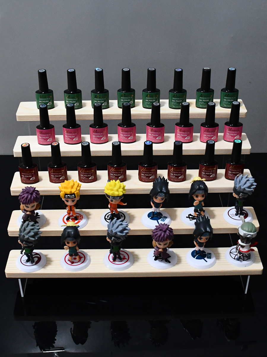 Acrylic Risers Display Shelf W - Pop Display Shelf ulasan dan harga