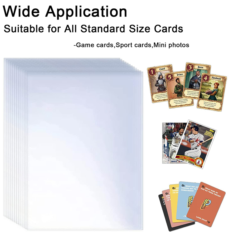 100-300pcs Card Sleeves Hard S - Card Penny Sleeve ulasan dan harga