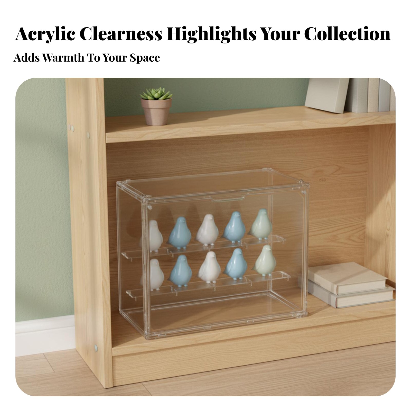 Clear Acrylic Display Case Hig - Display Case Acrylic ulasan dan harga