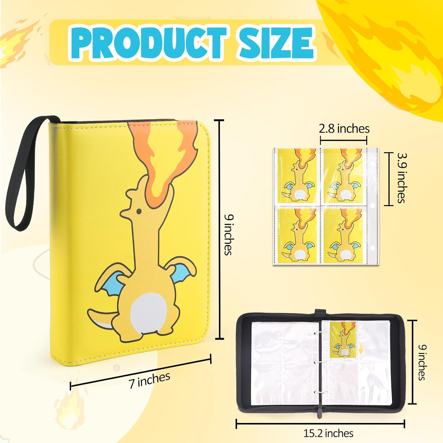 400 Pockets Trading Card Binde - Trading Card Binder ulasan dan harga