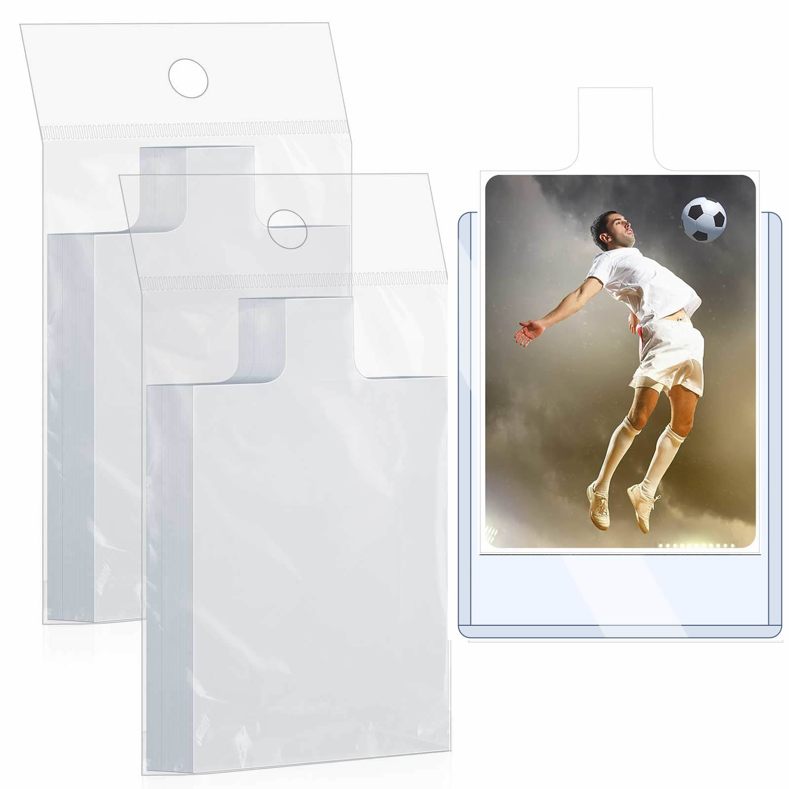 100-1000pcs 65*90mm Raised Typ - Card Penny Sleeve ulasan dan harga