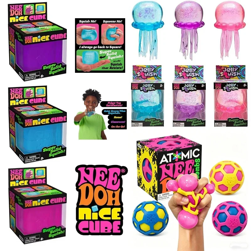 Squishy Schylling /Needoh Nice - Fidget Cube Original ulasan dan harga