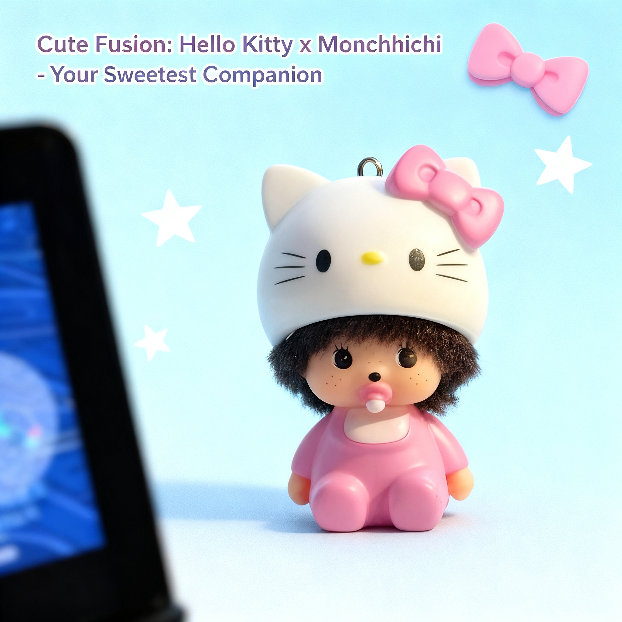 Sanrio Cute Cartoon Hello Kitt - Vinyl Figure Blank ulasan dan harga