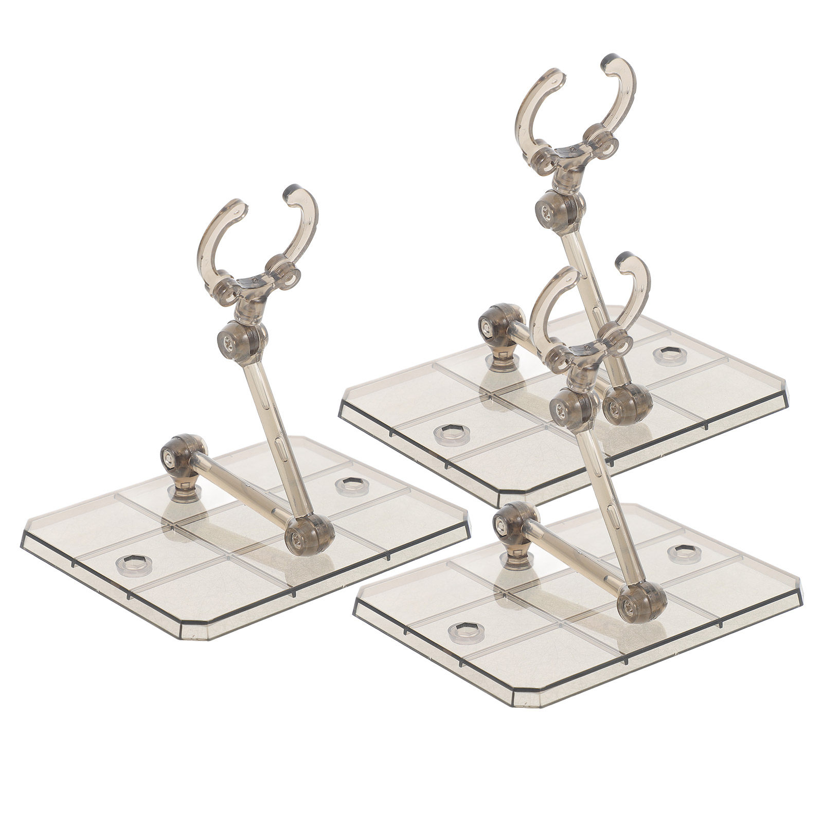 3Pcs Adjustable Plastic Action - Action Figure Stand ulasan dan harga