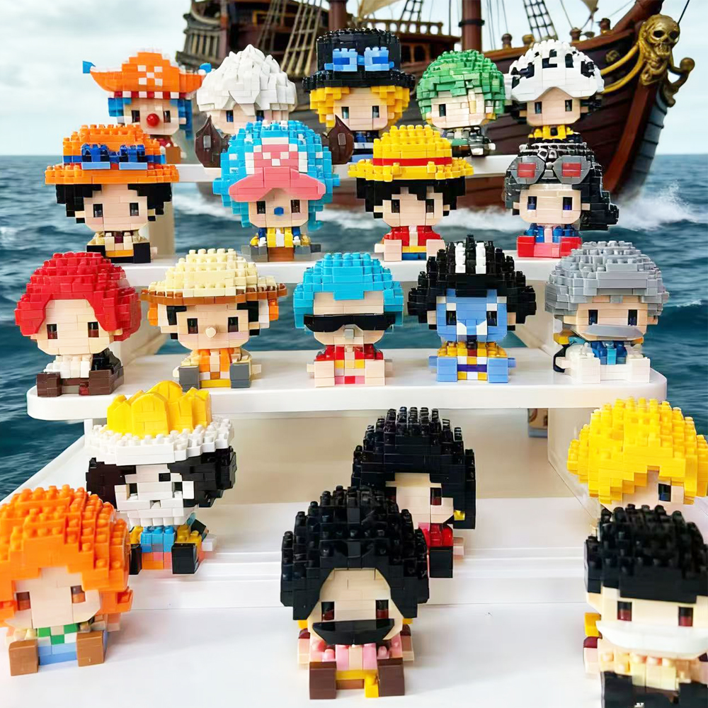 ONE PIECE Sun God Nika Luffy M - Building Block Mini ulasan dan harga
