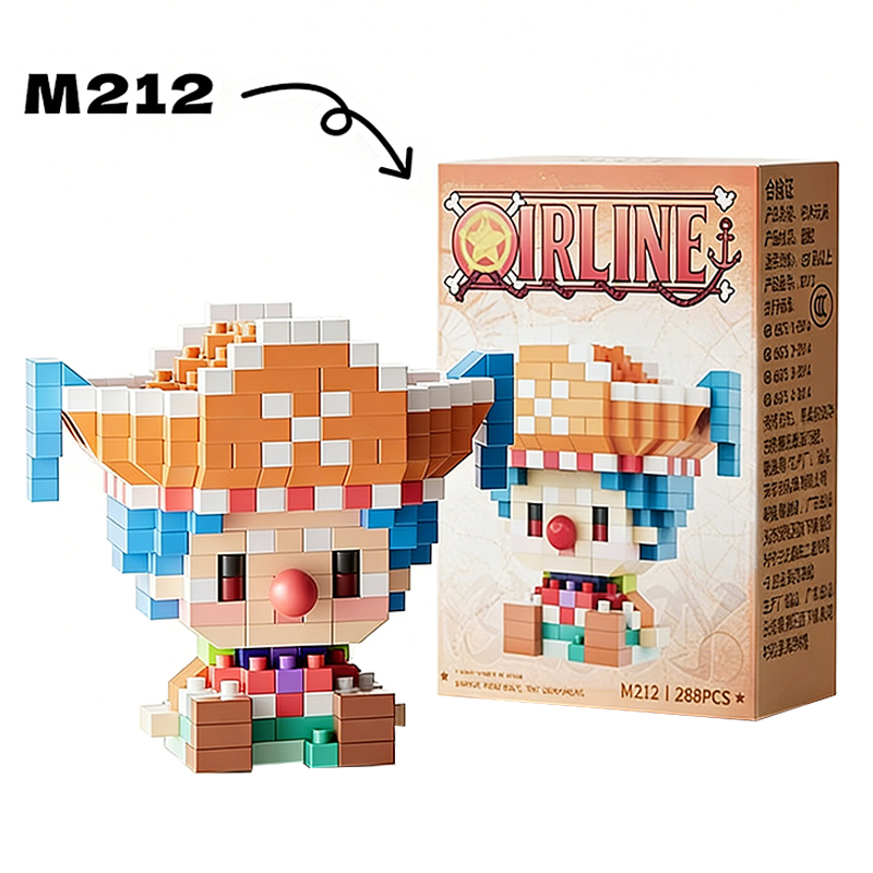 ONE PIECE Sun God Nika Luffy M - Building Block Mini ulasan dan harga