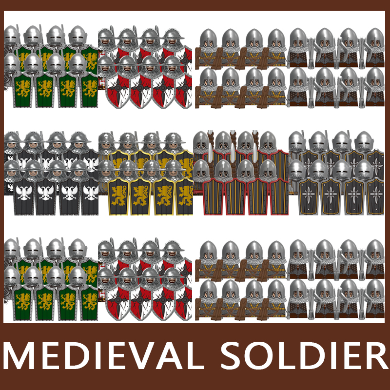 MOC Medieval Castle Soldier Fi - Lego Minifigure Holder ulasan dan harga