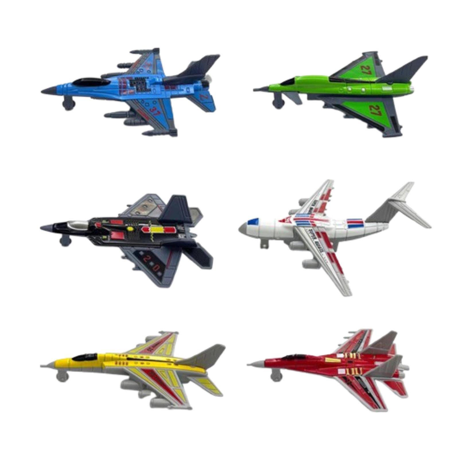 6x Alloy Metal Aircraft Models - Model Airplane Plastic ulasan dan harga