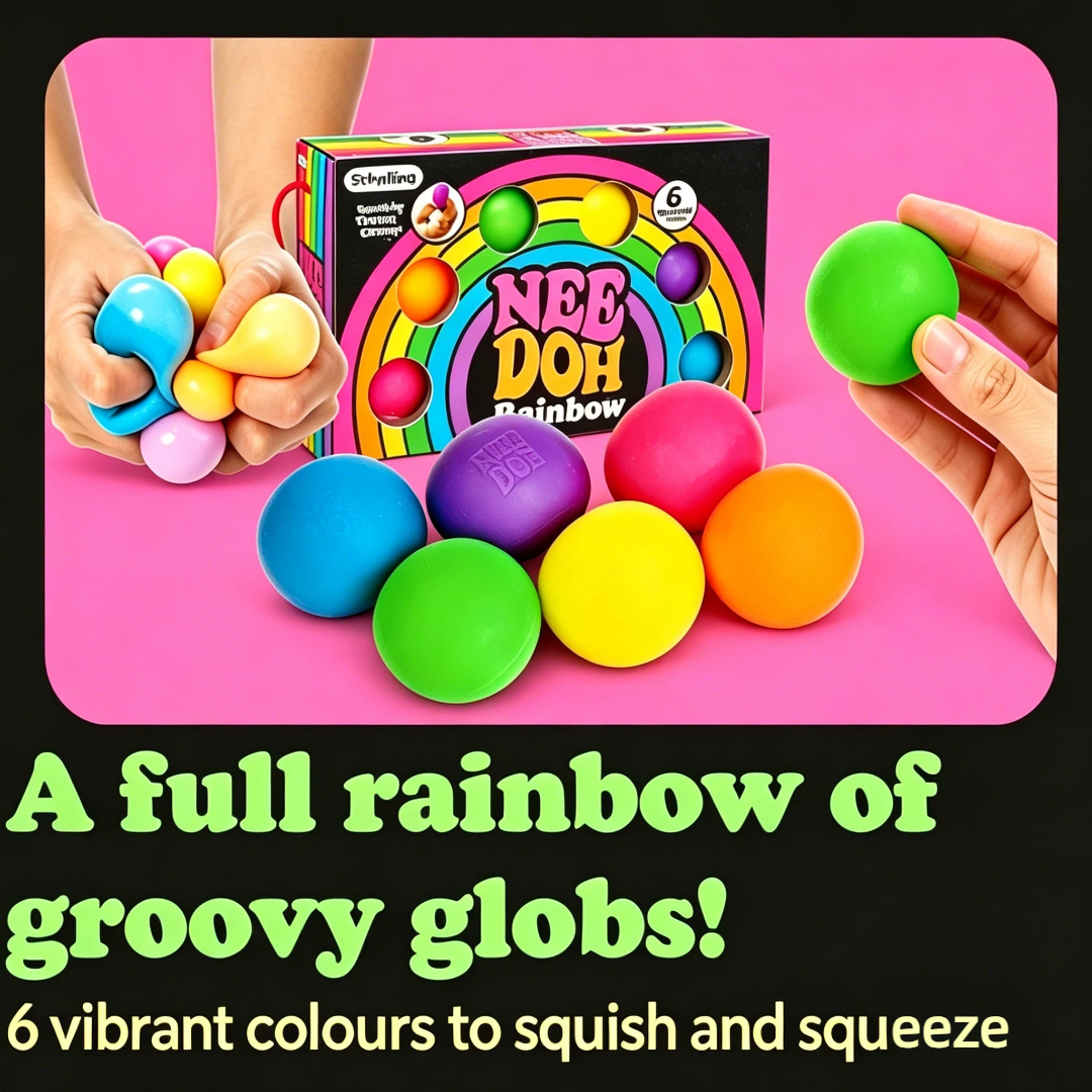 New Schylling Needoh Rainbow T - Mystery Box Blind Bag ulasan dan harga