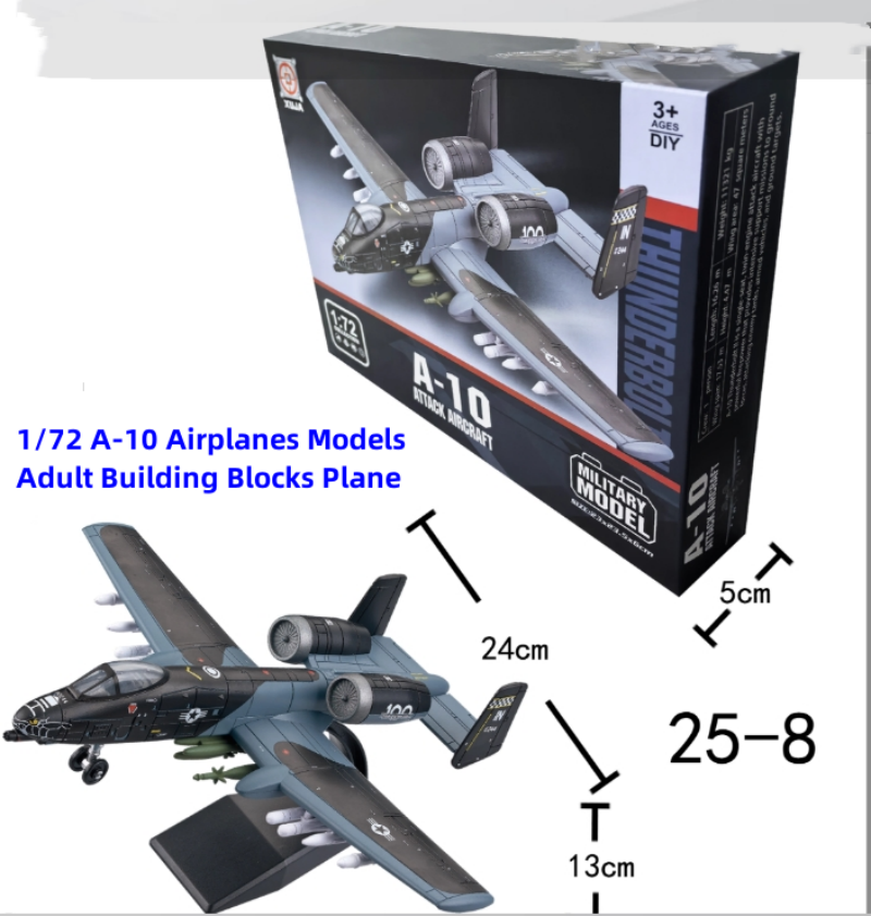 A-10 Warthog 1/72 Scale Micro  - Model Airplane Plastic ulasan dan harga
