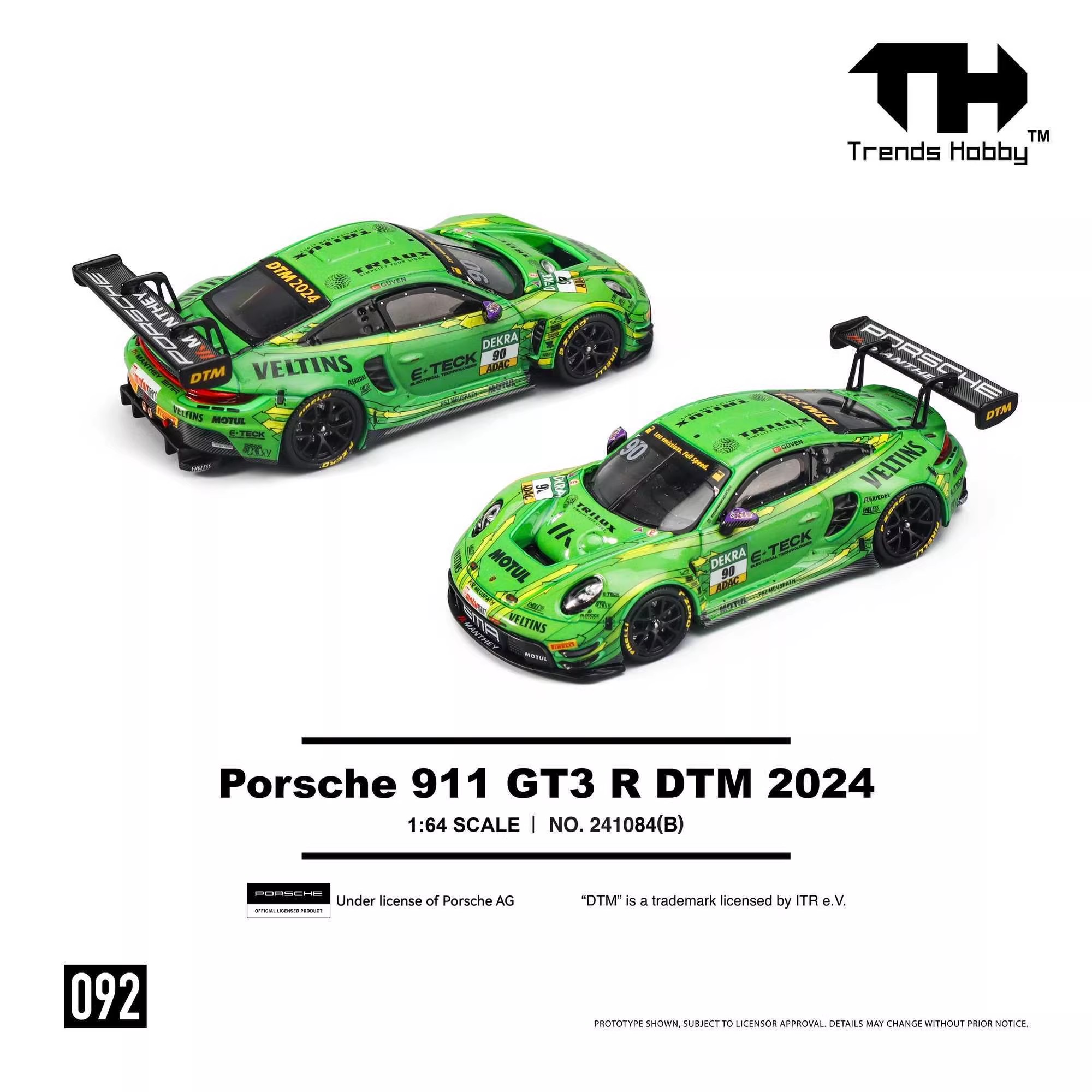 TH-Trends Hobby 1/64 095 911 G - Die Cast Car 1 64 ulasan dan harga