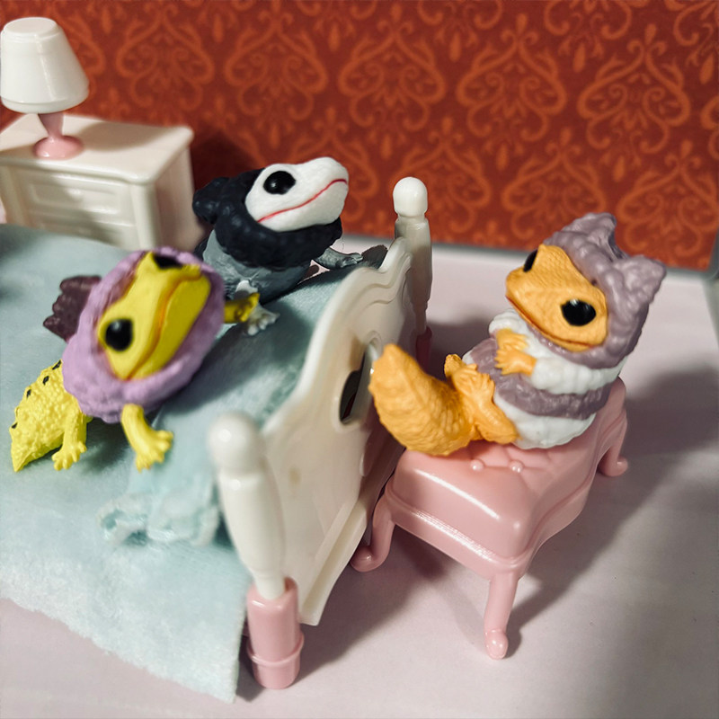 Japanese Genuine YELL Gecko Li - Capsule Toy Gashapon ulasan dan harga
