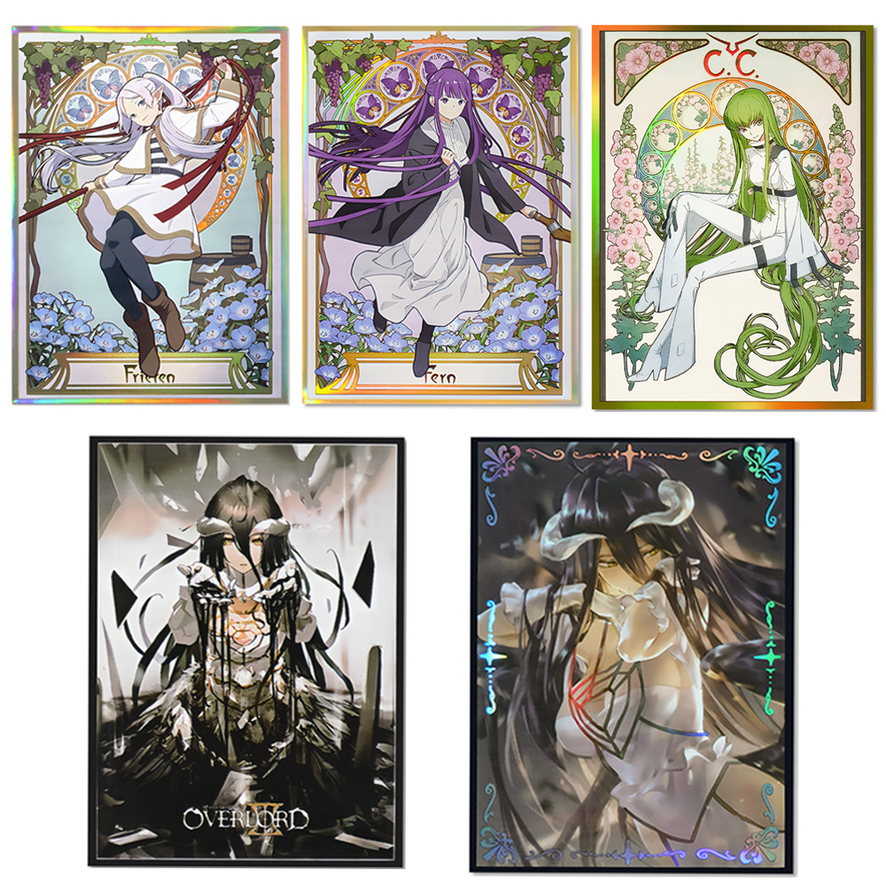 60PCS Standard Size Anime Card - Graded Card Display ulasan dan harga