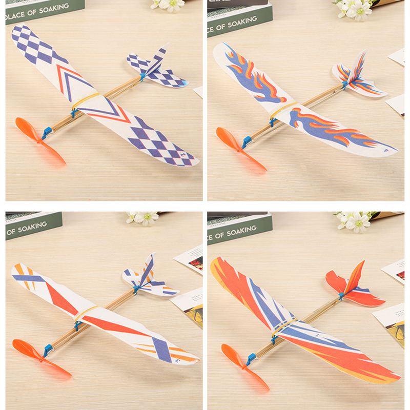 10PCS Airplane Model Rubber Ba - Model Airplane Plastic ulasan dan harga