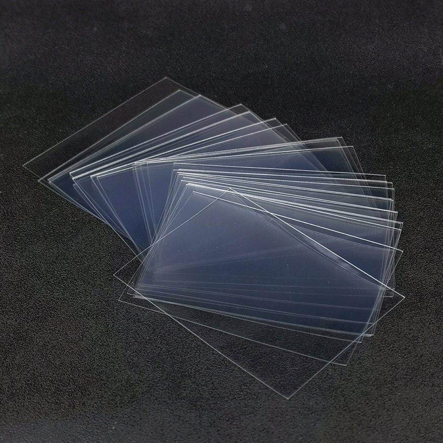 100pcs 8.8/9cm Clear Card Slee - Card Penny Sleeve ulasan dan harga