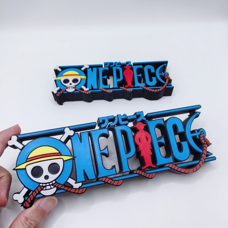 One Piece Logo Stand Action Fi - Action Figure Stand ulasan dan harga