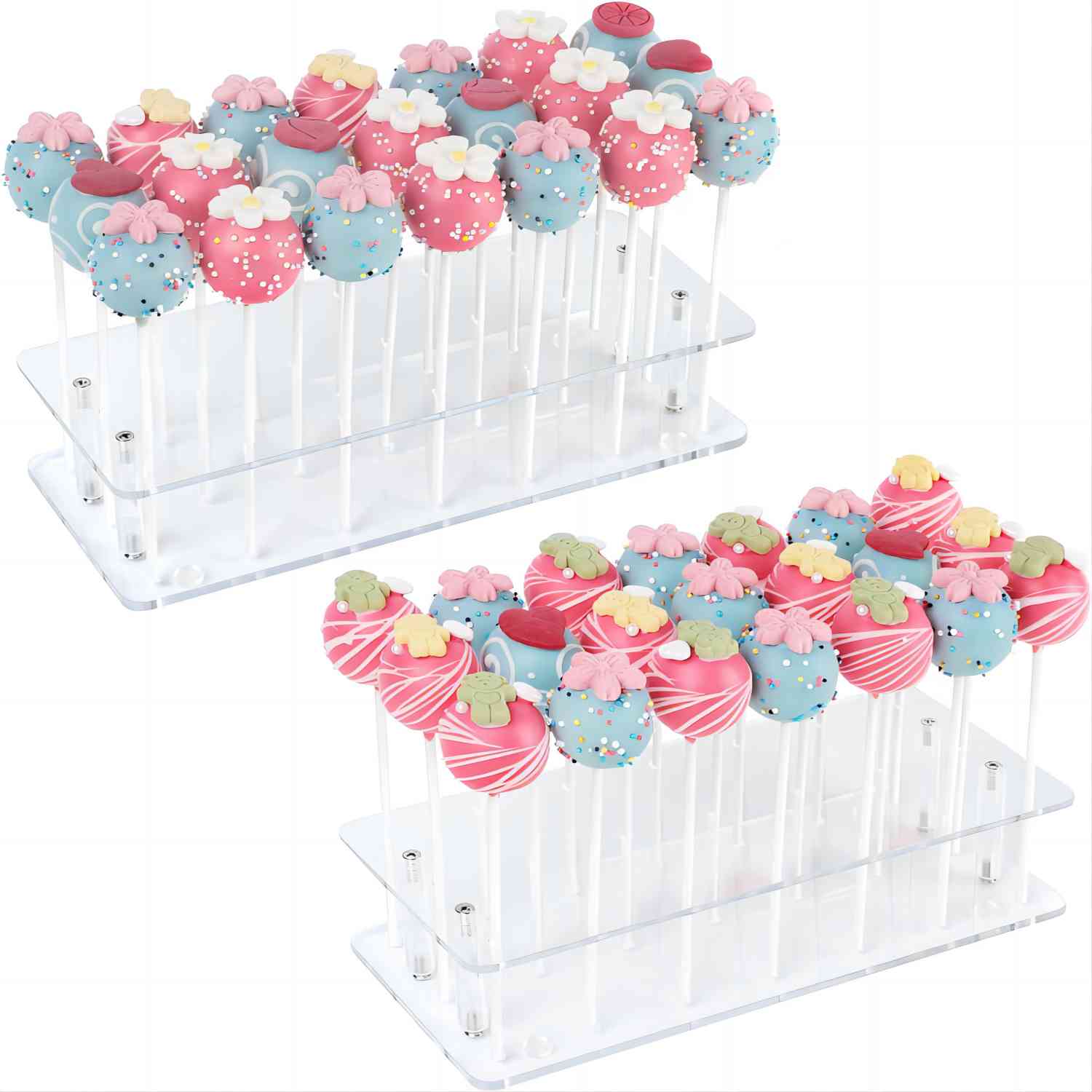 Acrylic Cake Pop Display Stand - Pop Display Shelf ulasan dan harga