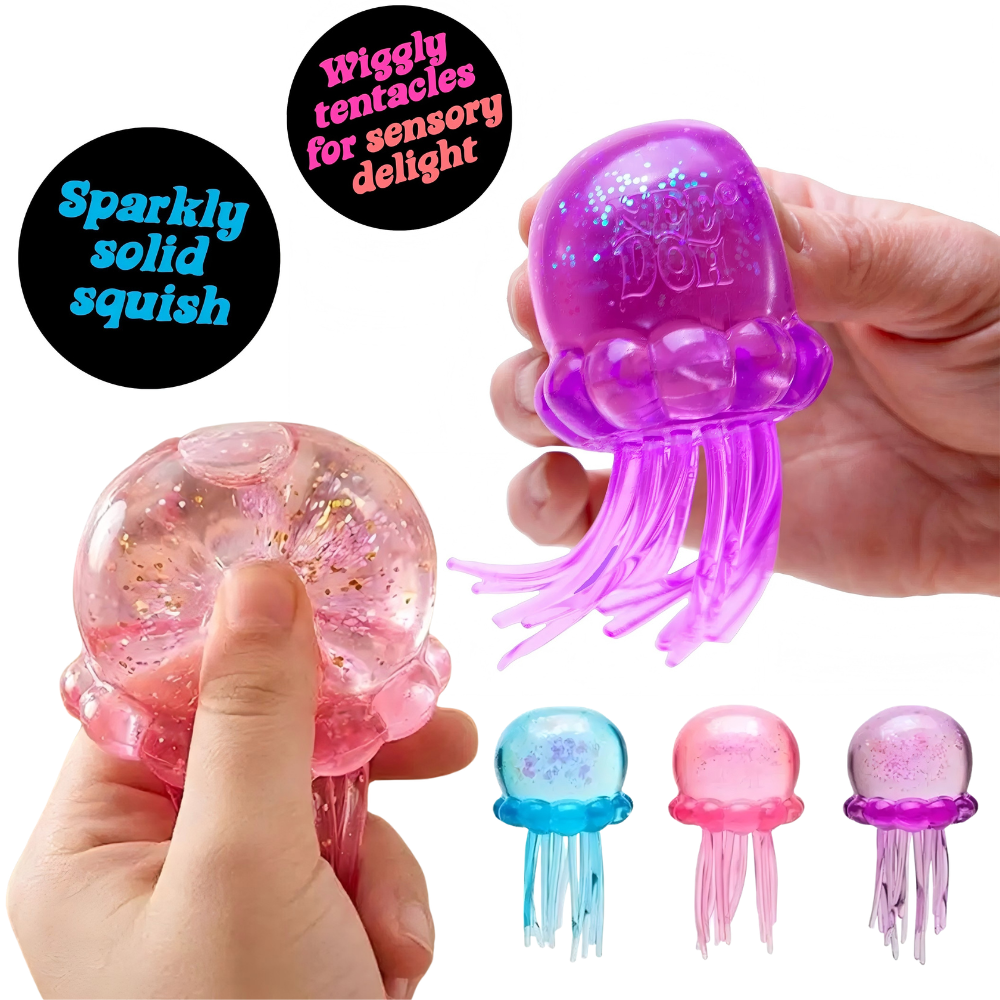 Schylling Nee Doh Jellyfish &  - Fidget Cube Original ulasan dan harga