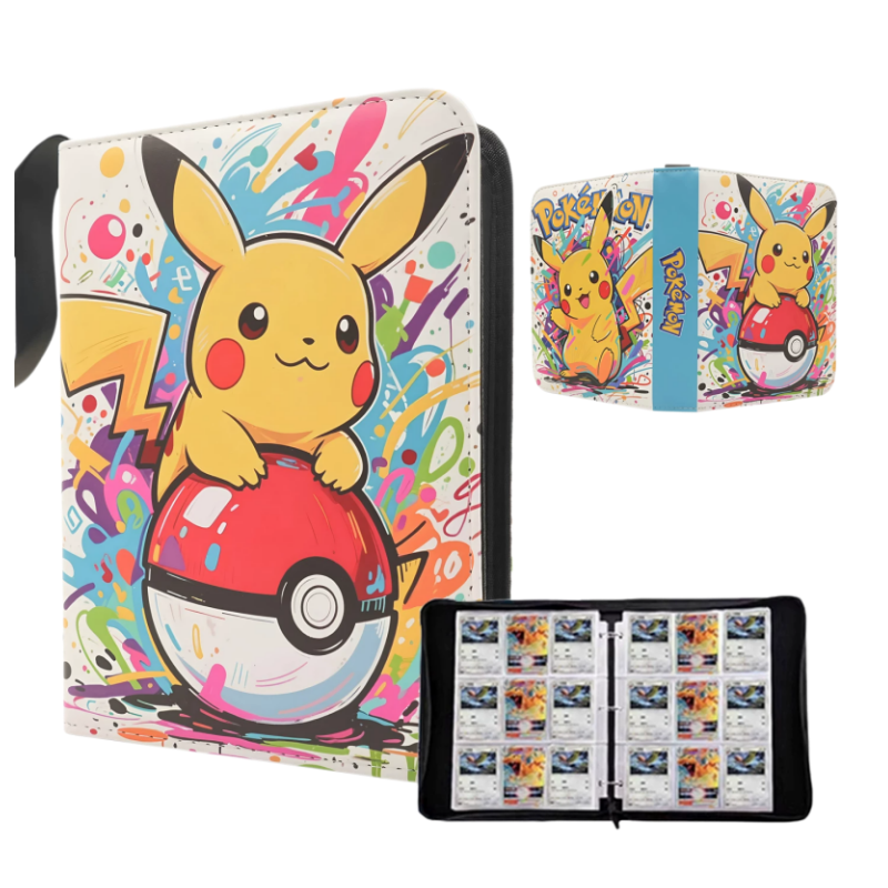 New 2026  Pikachu Card Binder  - Trading Card Binder ulasan dan harga