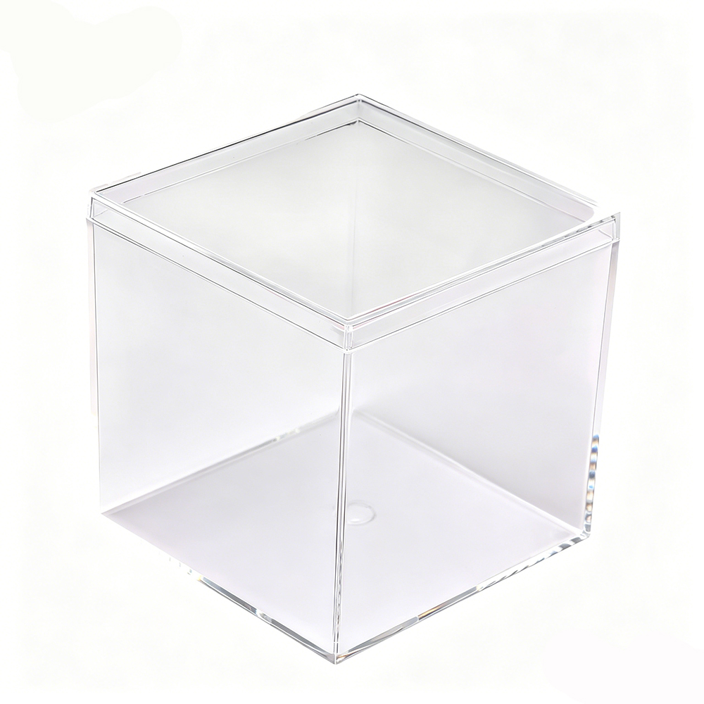 Clear Acrylic Storage Box Dust - Display Case Acrylic ulasan dan harga