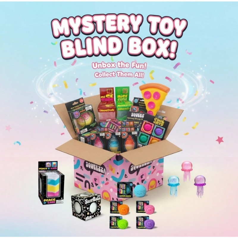 Cute Food & Ocean Squishy Blin - Mystery Box Blind Bag ulasan dan harga