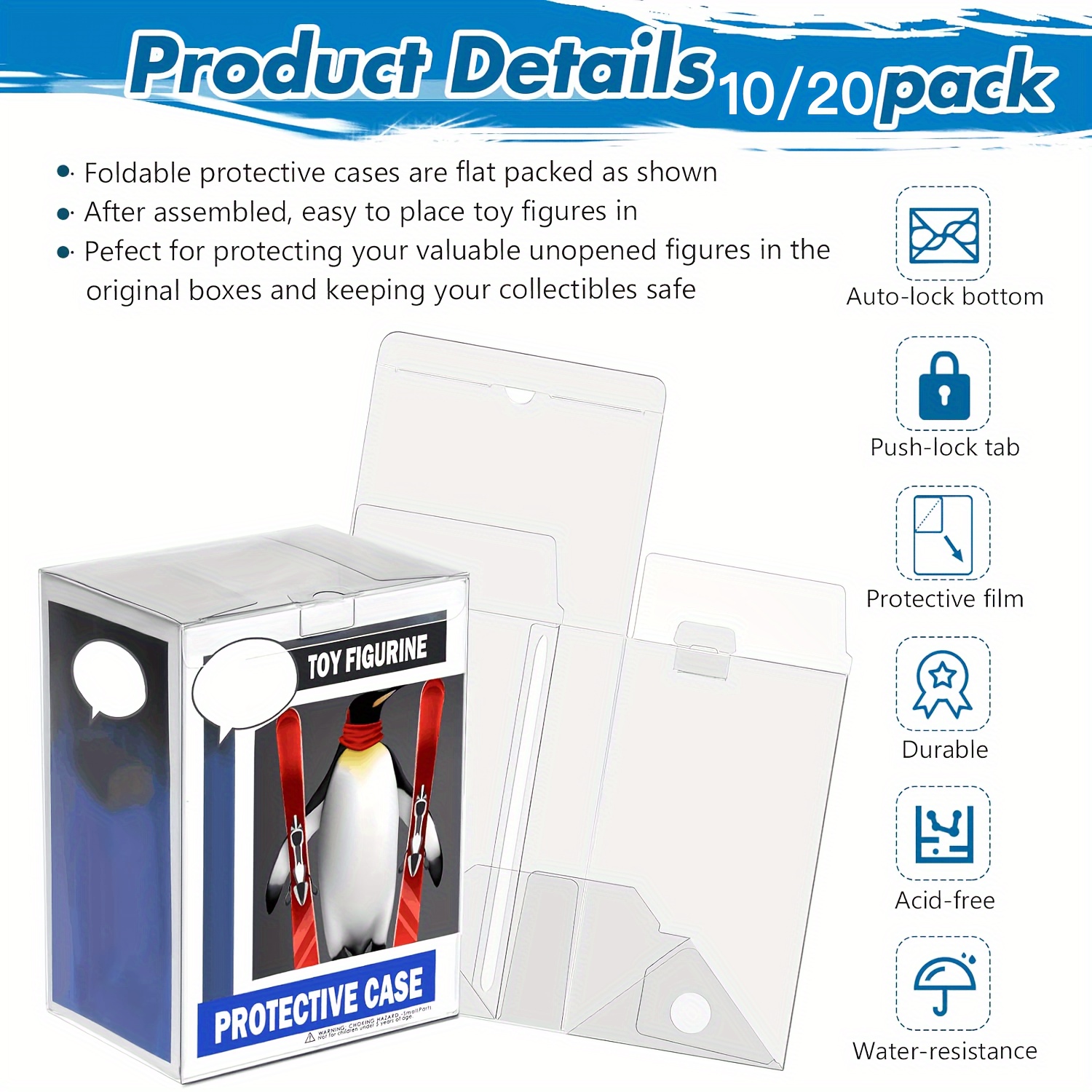 Clear Pop Display Case Compati - Funko Pop Protector ulasan dan harga