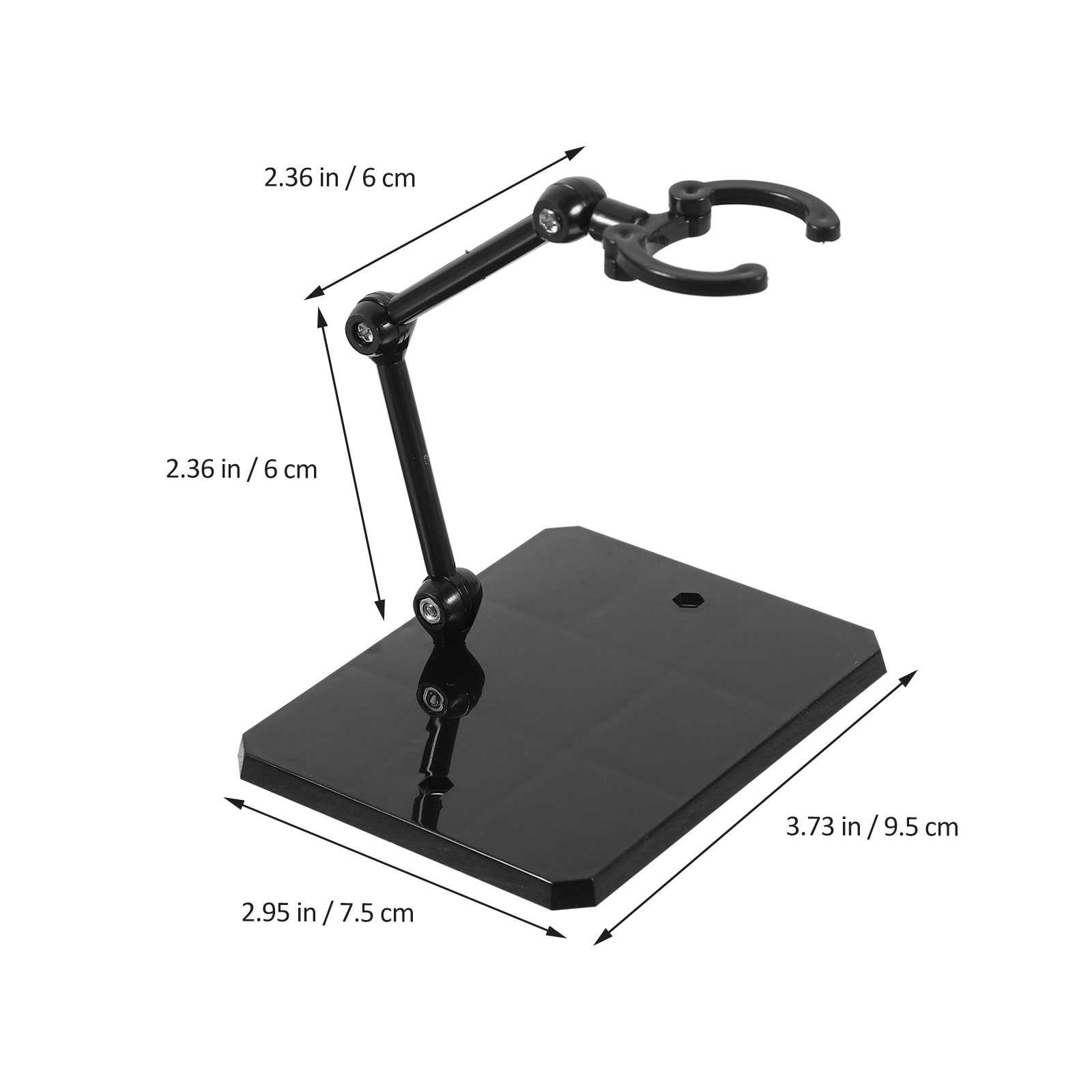 4Pcs Desktop Figure Stand Plas - Action Figure Stand ulasan dan harga